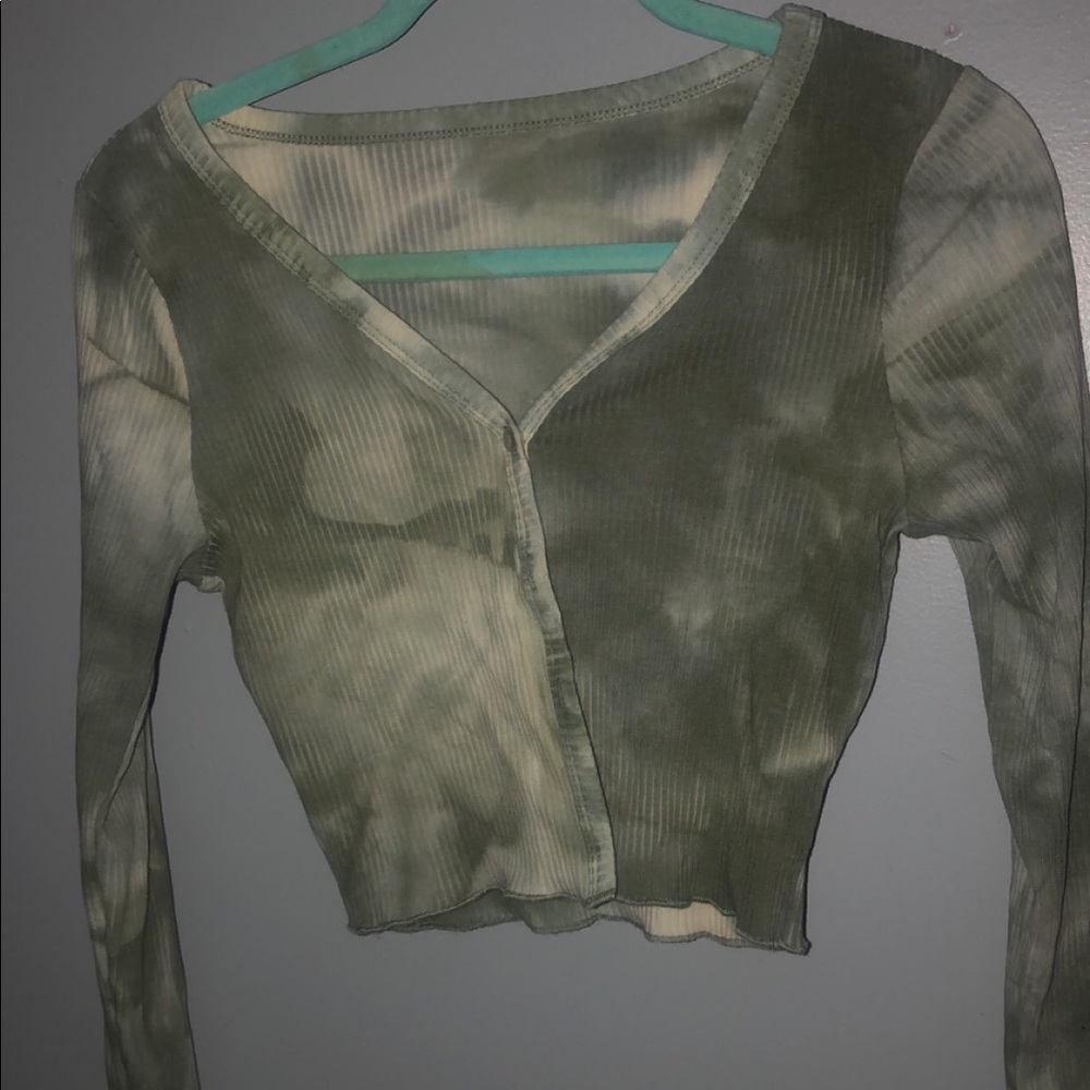 Shein tie dye crop